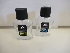 Empty collectable 50ml  Adidas Pure Game and Ice Dive aftershave bottles
