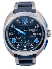 Locman Mare Titanium Watch 47mm 130KTK/590 Chrono Wr100m Very Discounted New