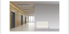 Myson 450mm x 1000mm 3725BTU White Type 21 Convector Radiator