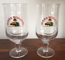 Moretti beer glasses new - beer,