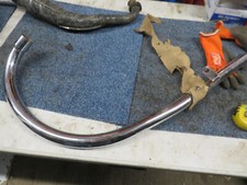 royal enfield twin right side exhaust pipe new