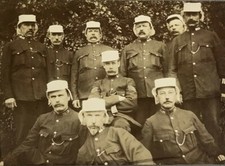 Victorian Police Cabinet Card Type Photo Bisley UK Sergeant H.S. Wheeler c1900