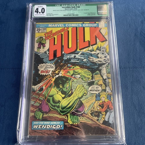 Incredible hulk 180 - hulk, (1974)