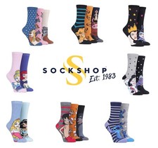 Womens Disney Socks Cartoon