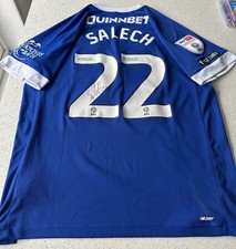 Yousef Salech Cardiff City v Luton Town Matchworn Shirt 11 March 2025