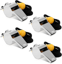 4 Pack Whistles Sports