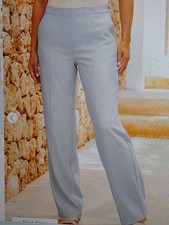 Cotton Traders Ladies  smart Trousers Dove Grey  - New  With Tags. (rrp: £36)