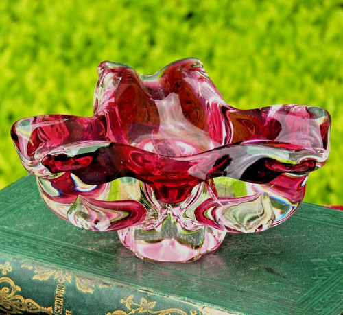 Murano glass freeform - freeform, bowl