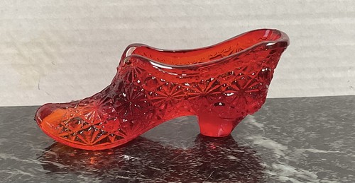 Vintage fenton amberina glass - fenton,