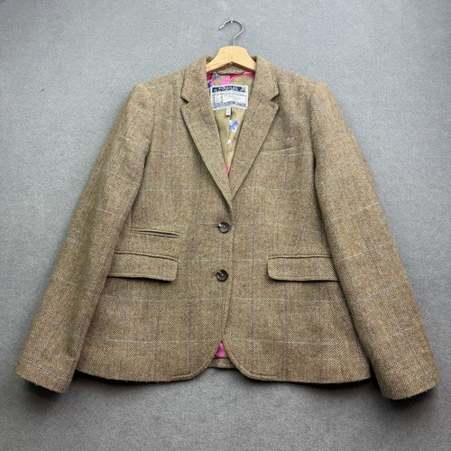 Joules tweed jacket 14 - tweed,