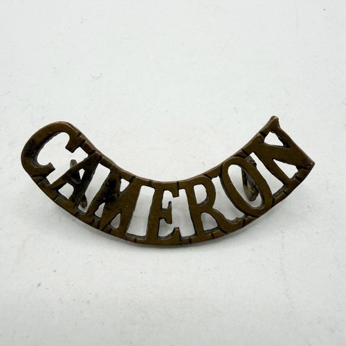 Genuine cameron highlanders - genuine,