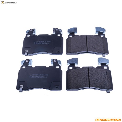 Brake pad set disc brake