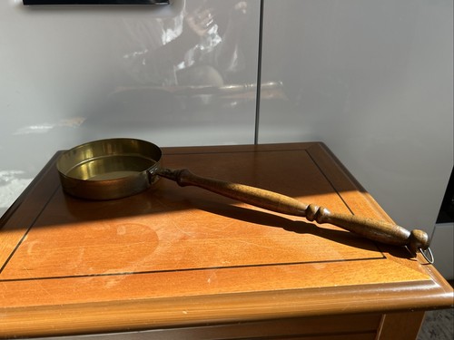 Vintage brass silent butler - brass,
