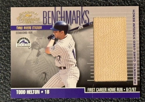 2001 donruss todd helton - donruss,