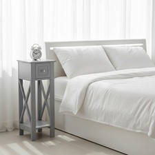 Small Slim Side End Table