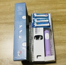 NEW Oral-B PRO VITALITY Lilac Mist Electric toothbrush enclosed 3 BRUSH HEADS?