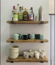 Scaffold Board Wall Shelf