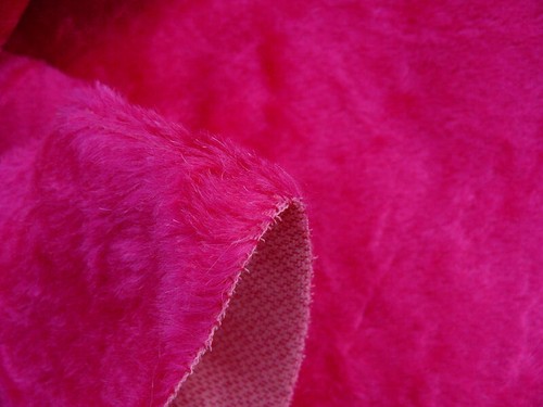 Schulte mohair fabric - schulte, cerise