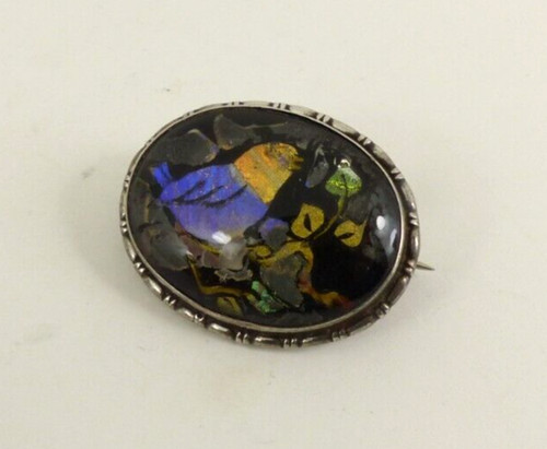 Sterling silver brooch - ,