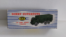 Dinky Military 622 - 10-Ton Army Truck - Excellent condition in original box .