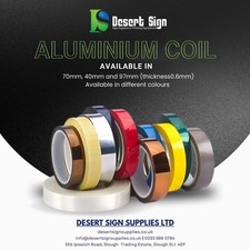 3D Aluminium Letter Coils