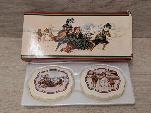 Vintage avon white christmas - avon,