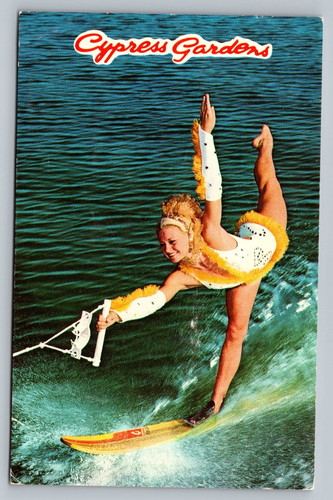Women water skier performing - women,