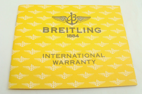 Breitling certificate - breitling,