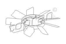 Engine Cooling Fan Wheel Fits