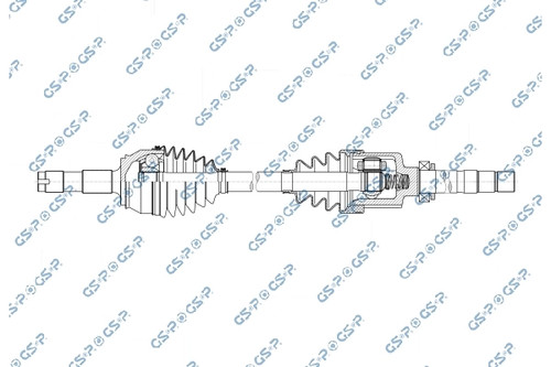 Front right drive shaft - front,