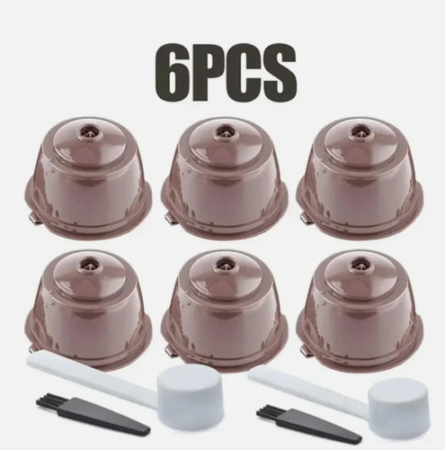 6pcs reusable coffee capsule - reusable,