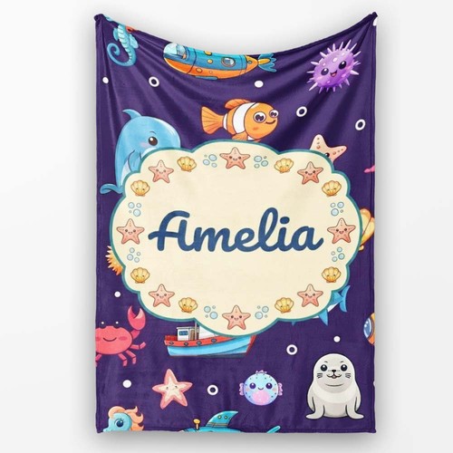 Soft fleece blanket cartoon - blanket,