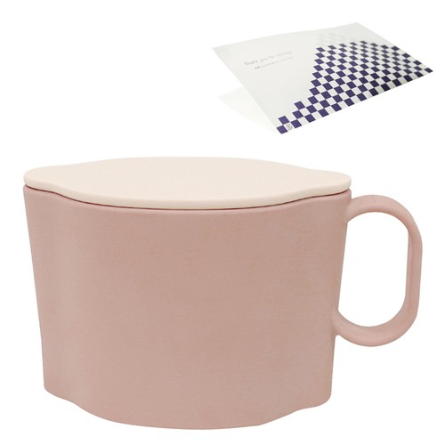 Meal mug pink - microwave, safe