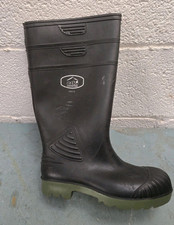 Eski Workforce Safety Wellington Boots size 6 size 40 STEEL TOE CAPS New