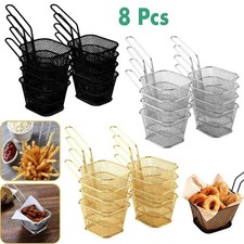 8Pcs Mini Chip Baskets Kitchen
