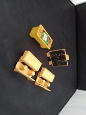 vintage fisher price ? teachers desk blackboard and student seating 