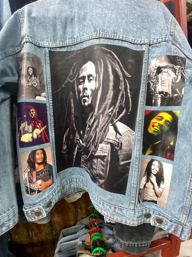 Bob marley denim jacket - marley,