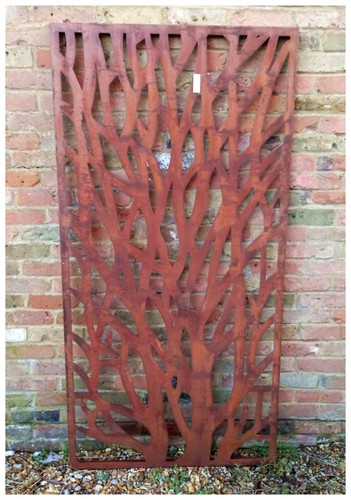 Tree garden screen fence - , wall