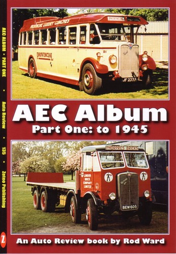 Book aec album buses trucks - aec,
