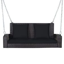 Wicker Swing Bench 2-Seat