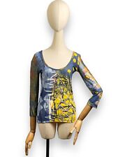 Y2K LEGATTE Jeans Mesh Top