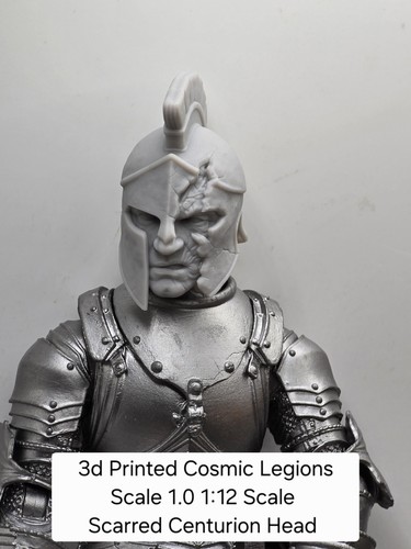 Printed scarred centurion - 3d,