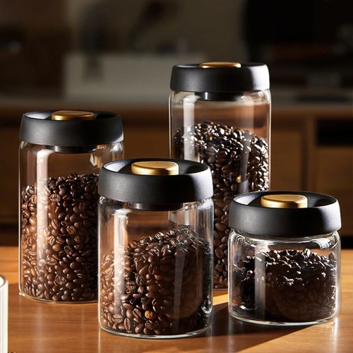 Coffee beans vacuum storage - vacuum,