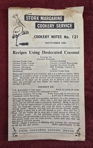 Vintage 1950 stork - vintage, margarine