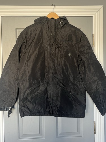 Schott nyc black - black, hooded