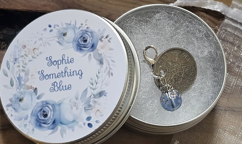 Personalised something blue - personalised, &