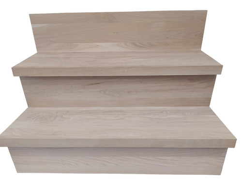 Solid oak stair cladding - solid,
