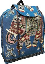 INDIE BOHO HIPPY BACKPACK BAG HIPPIE BEACH ELEPHANT SHOULDER FESTIVAL RUCKSACK