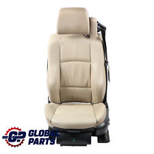 Front Seat BMW E93 LCI Convertible Sport Oyster Leather Left N/S Memory