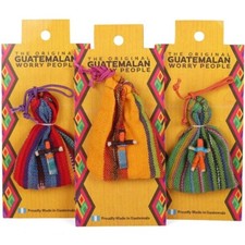 Guatemalan worry dolls - worry,